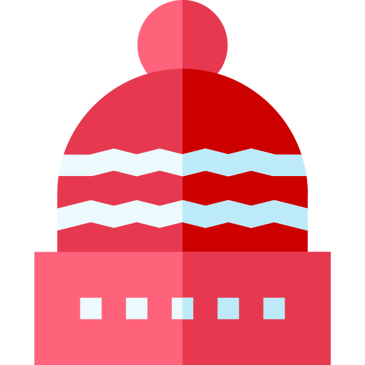 冬用の帽子 Basic Straight Flat icon