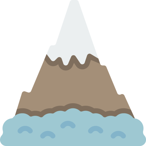 montagna Basic Miscellany Flat icona