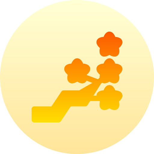 Śliwka Basic Gradient Circular ikona