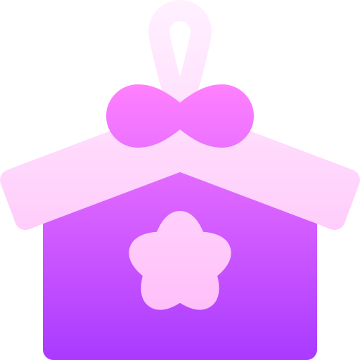 神社 Basic Gradient Gradient icon