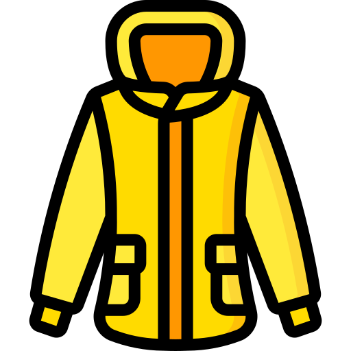 Jacket Basic Miscellany Lineal Color icon