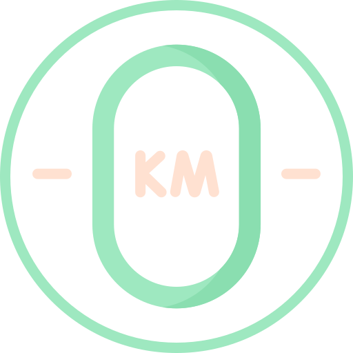 kilometer Special Flat icon
