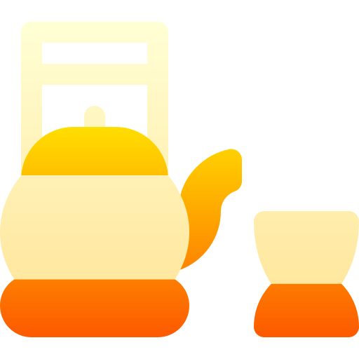 ティーポット Basic Gradient Gradient icon