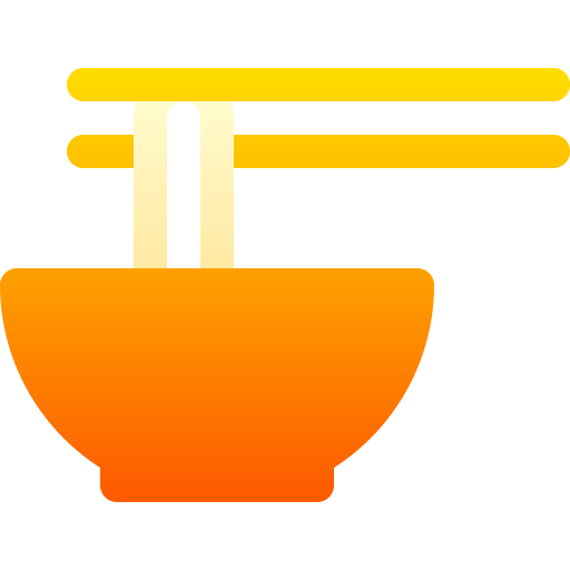 麺 Basic Gradient Gradient icon