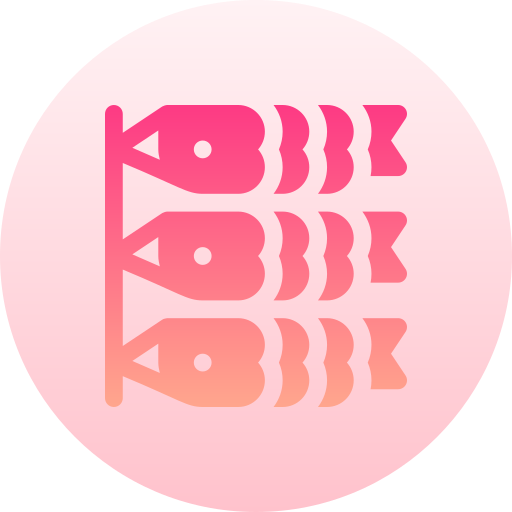 koinobori Basic Gradient Circular Icône