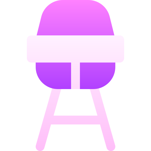 ハイチェア Basic Gradient Gradient icon