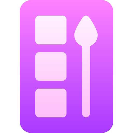 アイシャドウ Basic Gradient Gradient icon