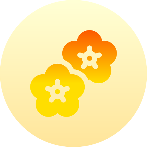 sakura Basic Gradient Circular ikona