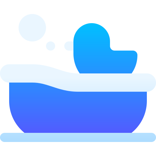 vasca da bagno per bambini Basic Gradient Gradient icona