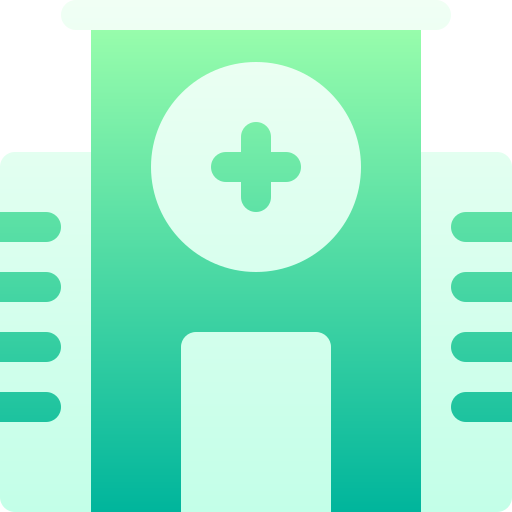 病院 Basic Gradient Gradient icon
