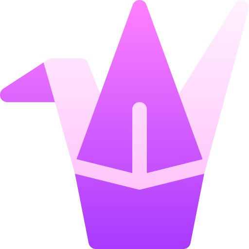 origami Basic Gradient Gradient icono