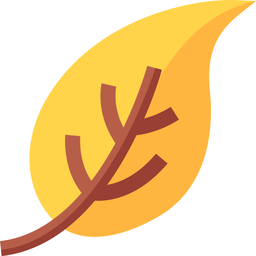 Dry leaf Basic Straight Flat icon
