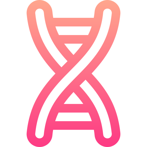 ДНК Basic Gradient Lineal color иконка