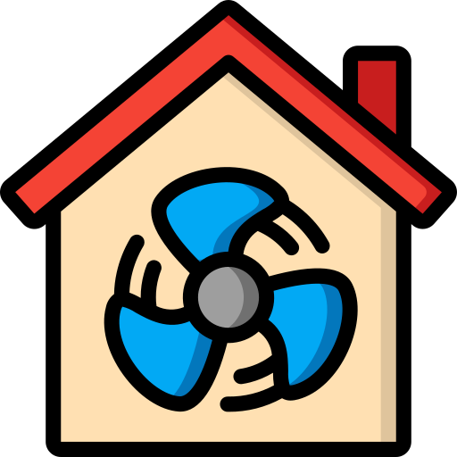 House Basic Miscellany Lineal Color icon