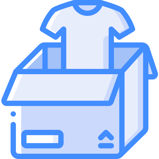 Box Basic Miscellany Blue icon