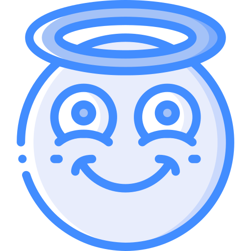 Face Basic Miscellany Blue icon