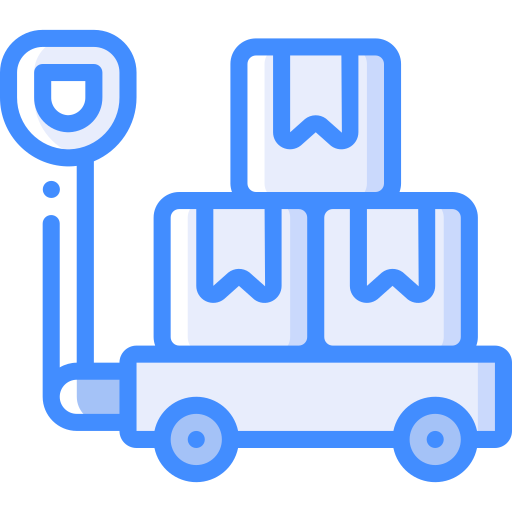 Trolley Basic Miscellany Blue icon