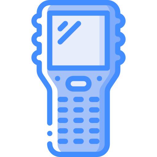 scanner Basic Miscellany Blue icon