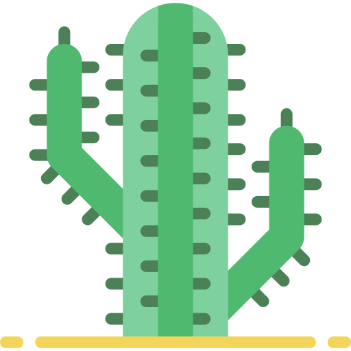 cactus Basic Miscellany Flat icono