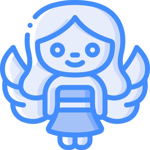 Angel Basic Miscellany Blue icon