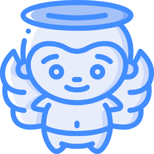Angel Basic Miscellany Blue icon