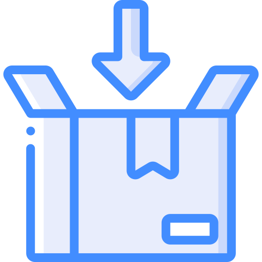 Parcel Basic Miscellany Blue icon