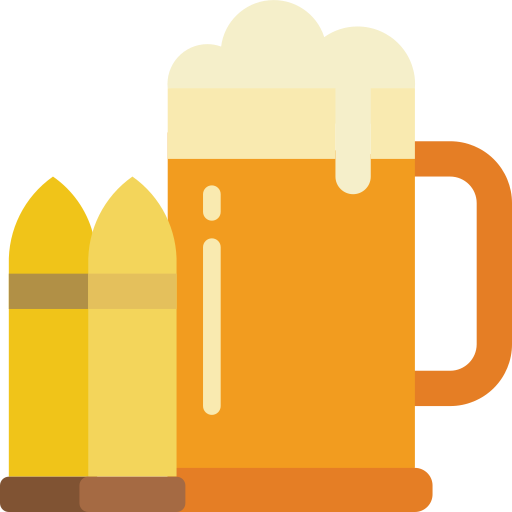 cerveza Basic Miscellany Flat icono