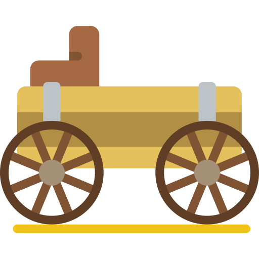 Wagon Basic Miscellany Flat icon