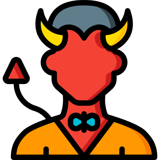 Devil Basic Miscellany Lineal Color icon