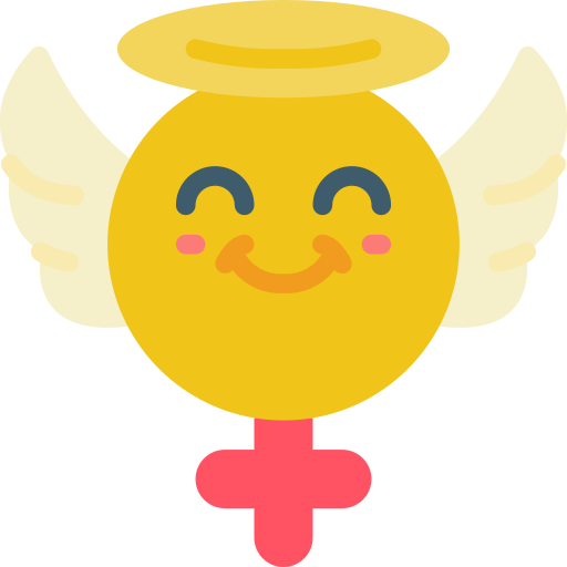 Angel Basic Miscellany Flat icon