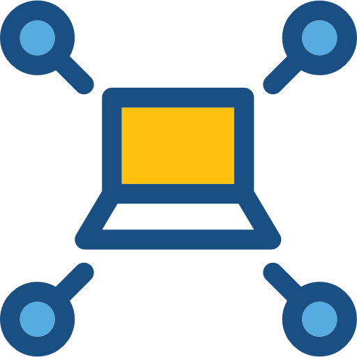 ordenador portátil Prosymbols Duotone icono