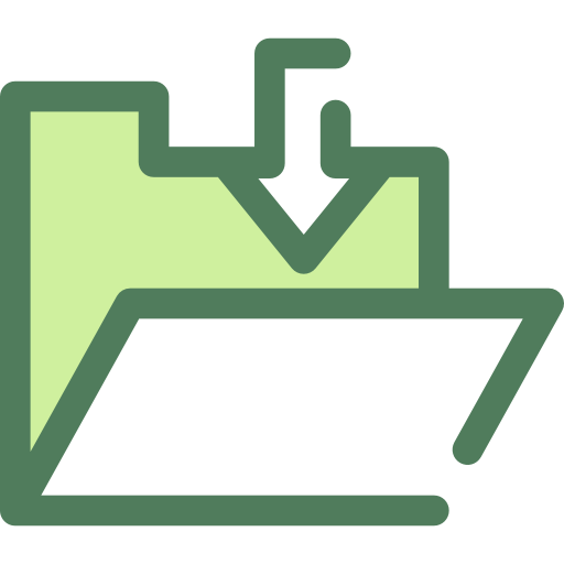 Папка Monochrome Green иконка