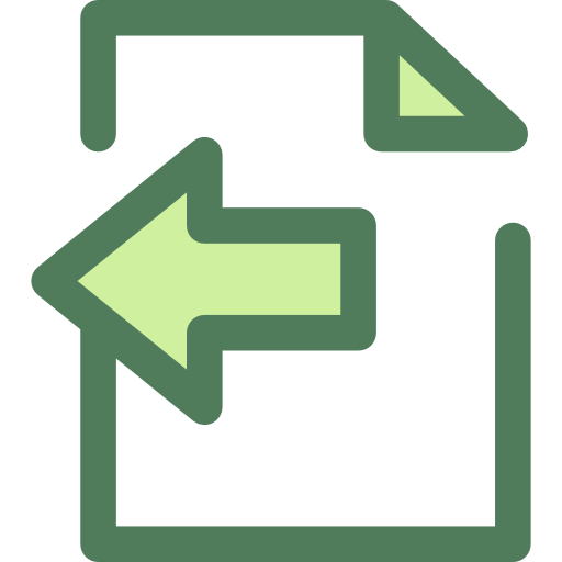 export Monochrome Green icon