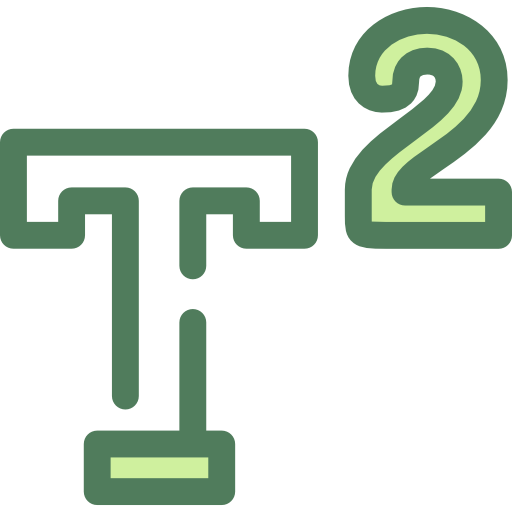 Superscript Monochrome Green icon