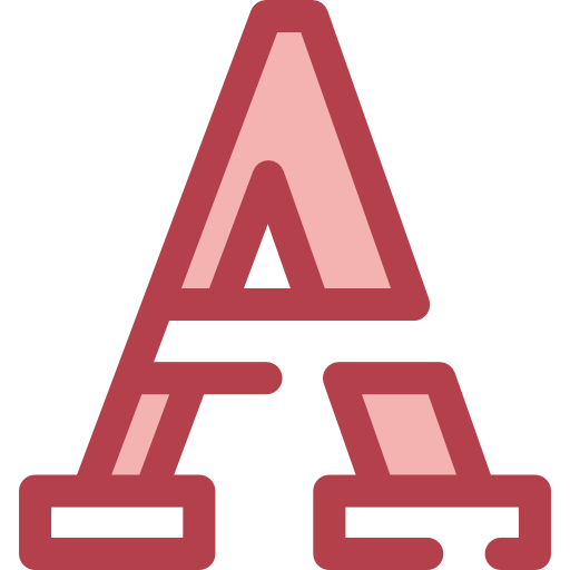 フォント Monochrome Red icon