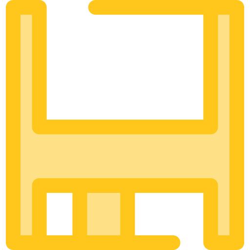 저장 Monochrome Yellow icon