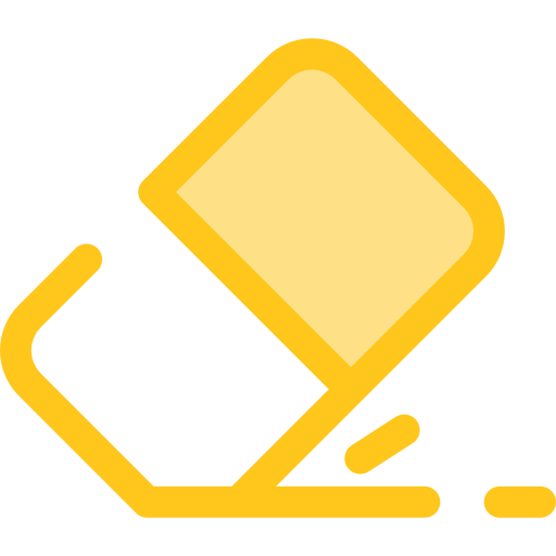 消しゴム Monochrome Yellow icon