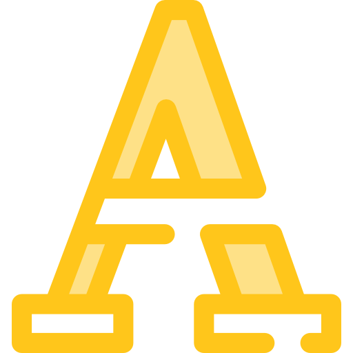 폰트 Monochrome Yellow icon