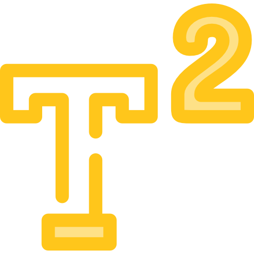 Superscript Monochrome Yellow icon