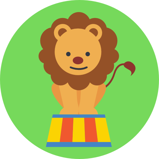 león Prosymbols Flat icono