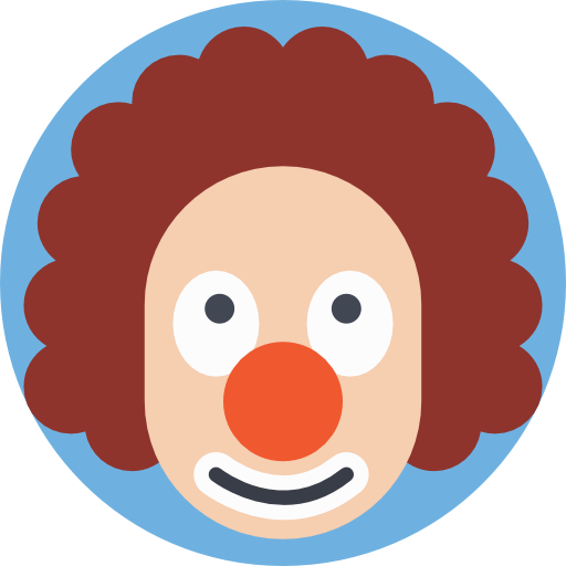 clown Prosymbols Flat icon