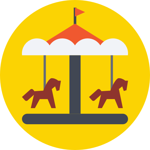 Carousel Prosymbols Flat icon