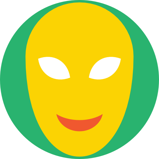 máscara Prosymbols Flat icono