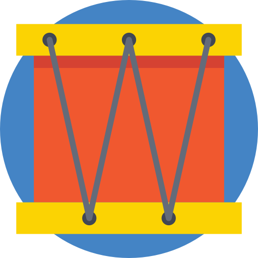 trommel Prosymbols Flat icon