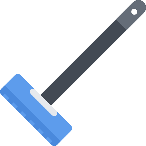 Mop Coloring Flat icon