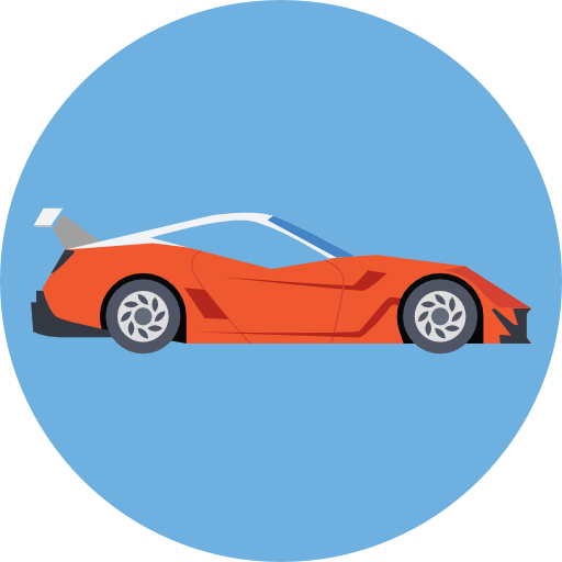 auto Prosymbols Flat icona