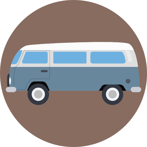 bus Prosymbols Flat icoon