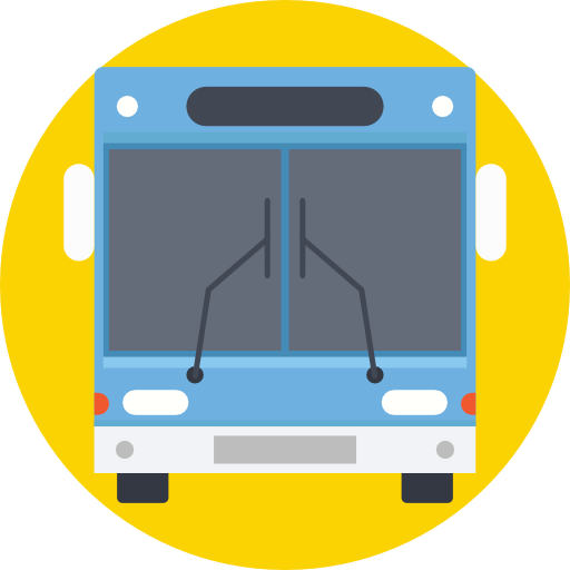 autobus Prosymbols Flat ikona