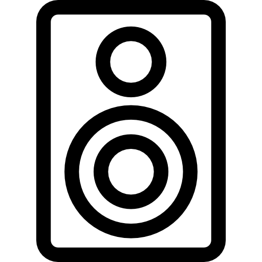 Speaker Prosymbols Lineal icon