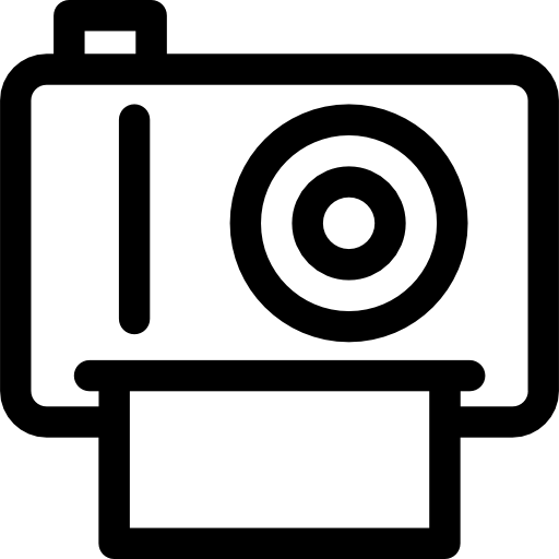 câmera fotografica Prosymbols Lineal Ícone